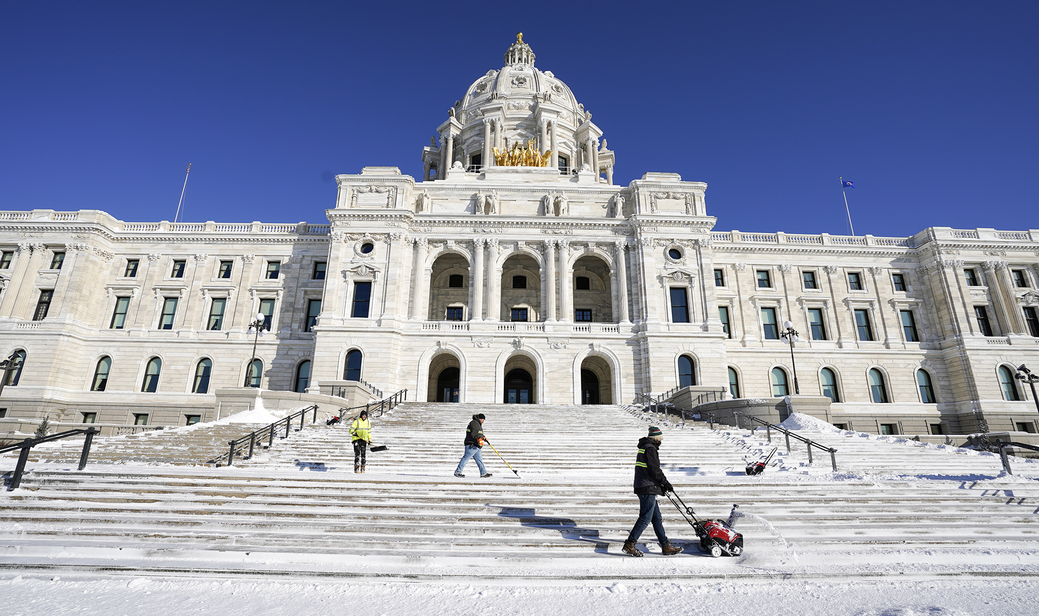 The State Capitol pictured Feb. 23. (Photo by Paul Battaglia)