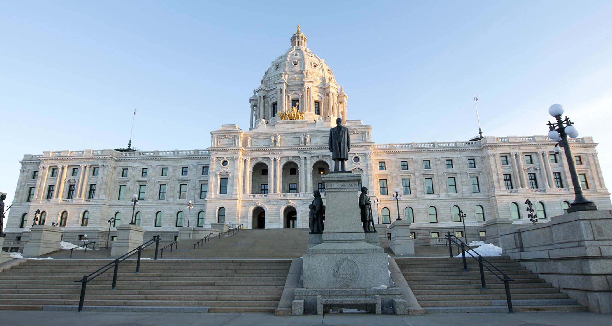 The State Capitol in St. Paul. Photo by Paul Battaglia