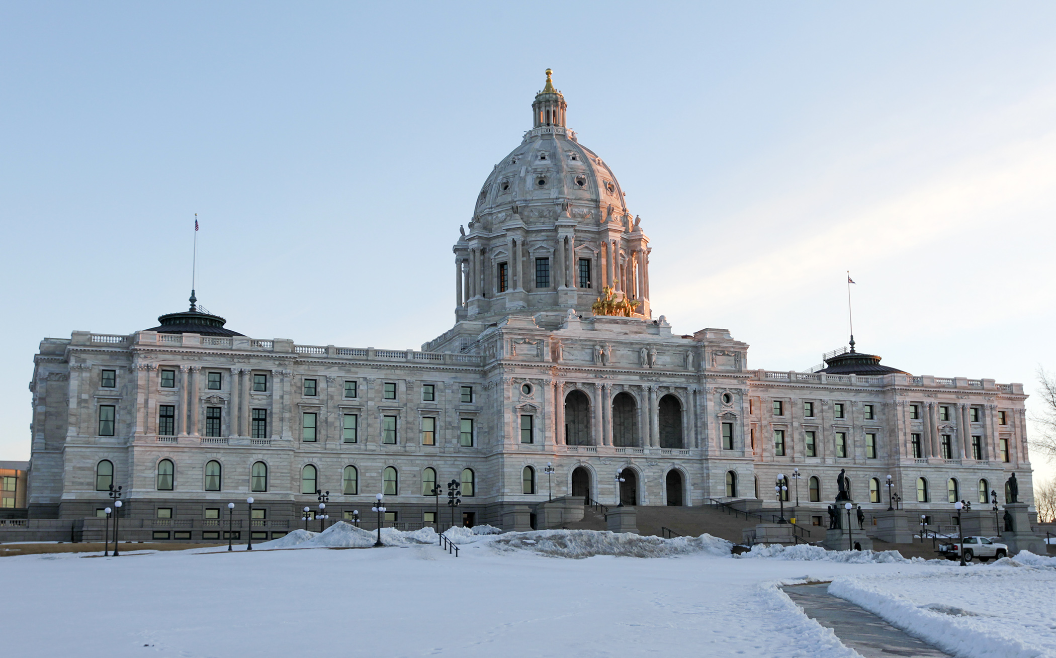 The State Capitol in St. Paul, pictured March 13. Photo by Paul Battaglia 