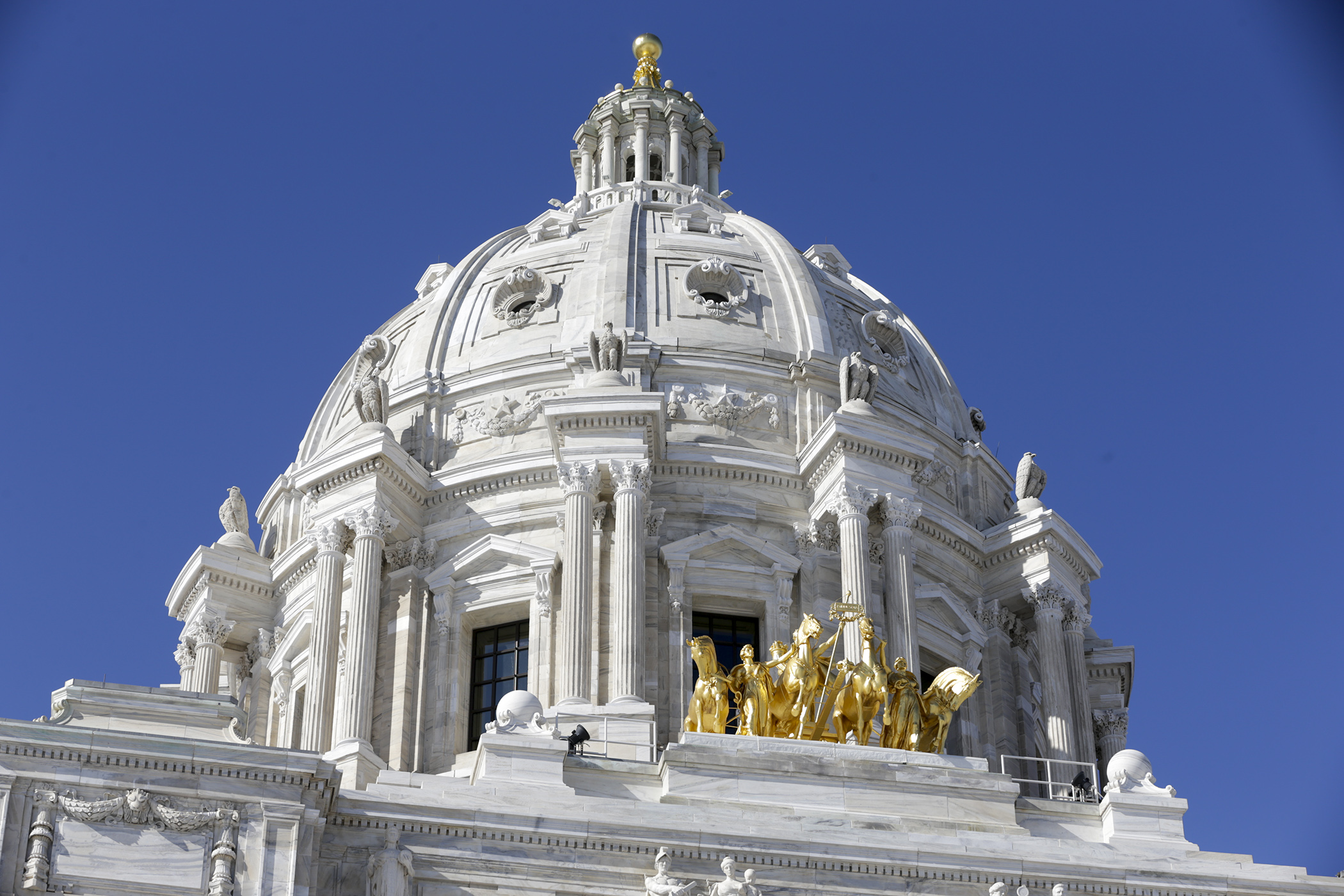 The Capitol Dome pictured on April 19. Photo by Paul Battaglia