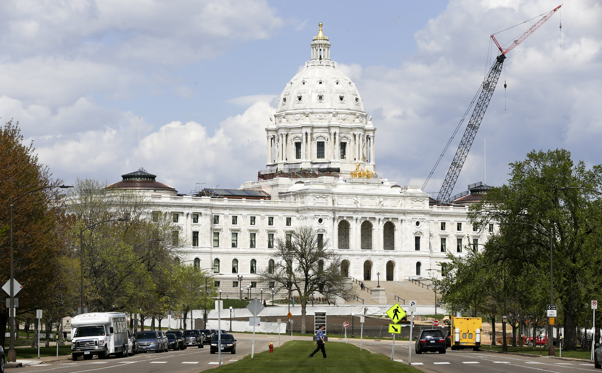 A view of the State Capitol May 3. Photo by Paul Battaglia