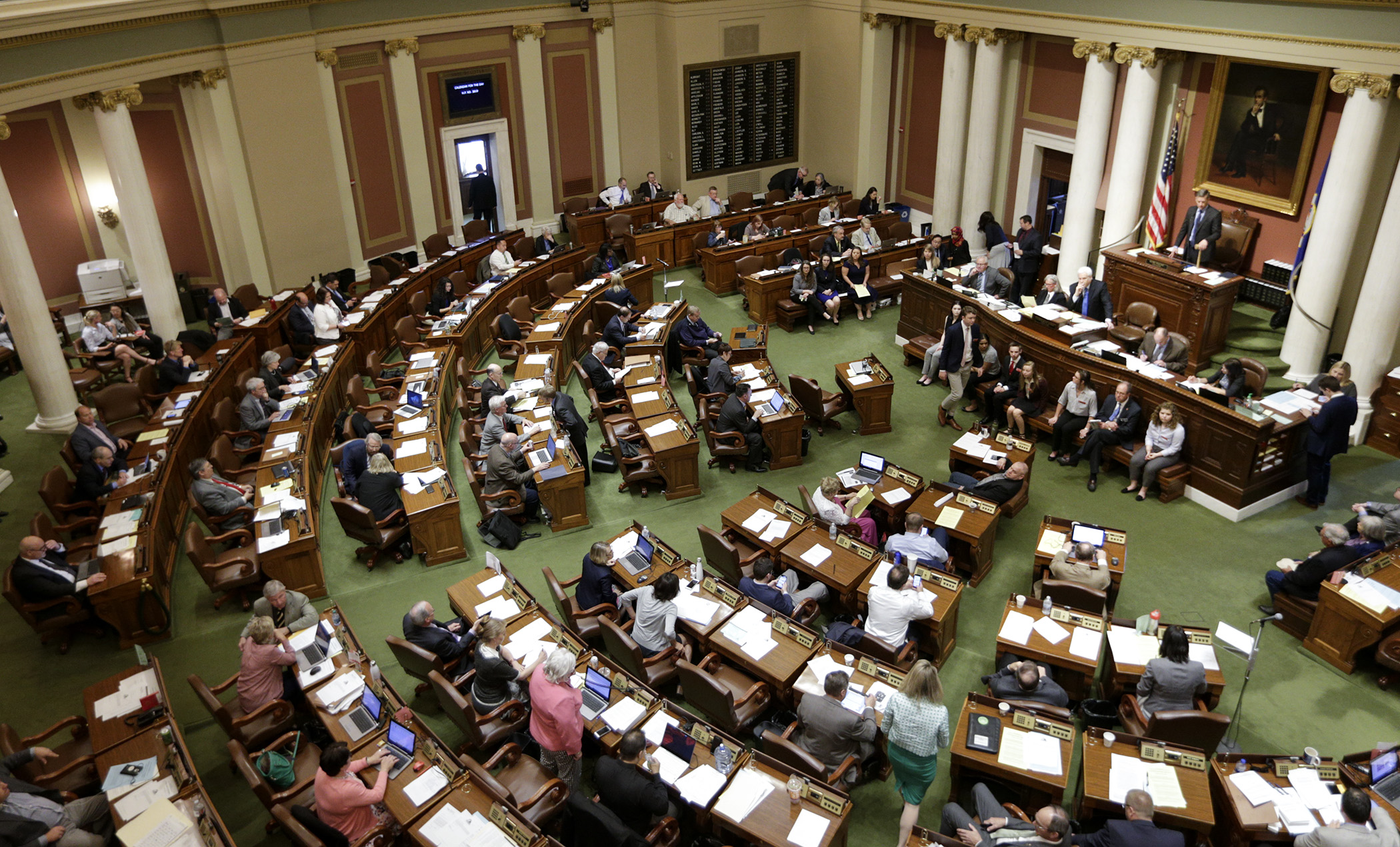 The House Chamber on May 8. Photo by Paul Battaglia