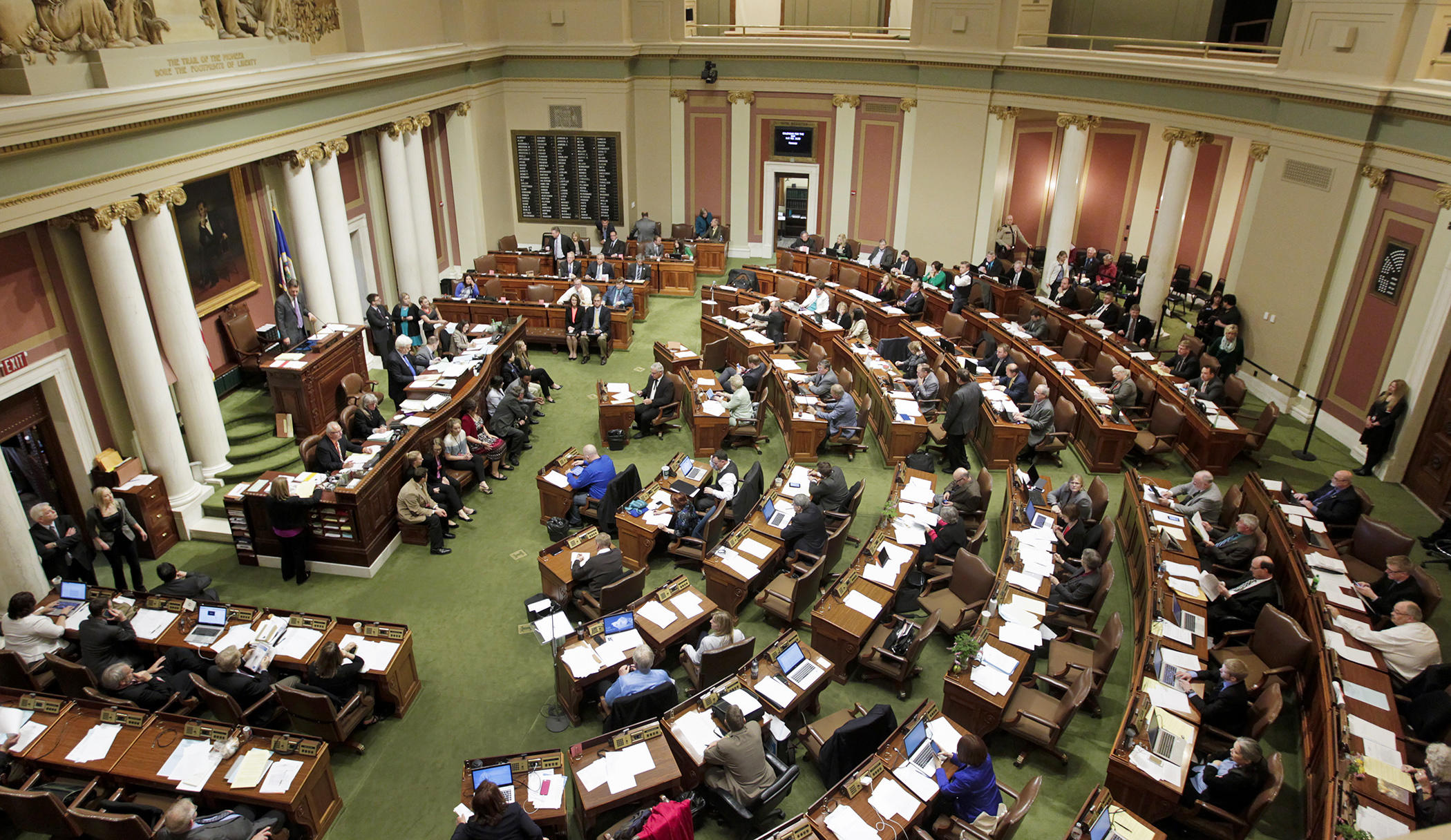 The House Chamber at the State Captiol. House Photography file photo