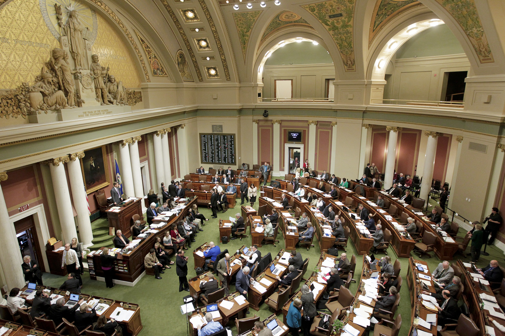 The House Chamber at the State Capitol. House Photography file photo