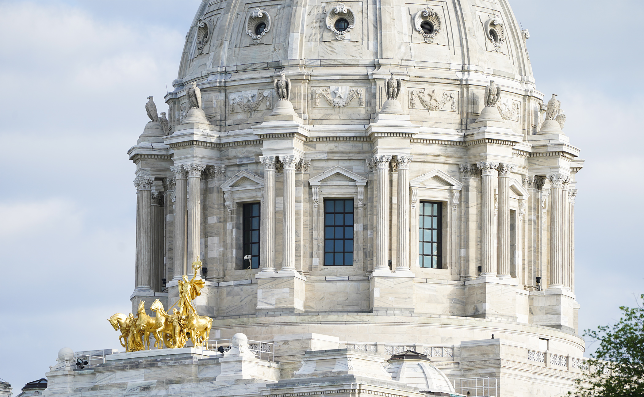 The State Capitol in St. Paul pictured May 16. (Photo by Paul Battaglia)