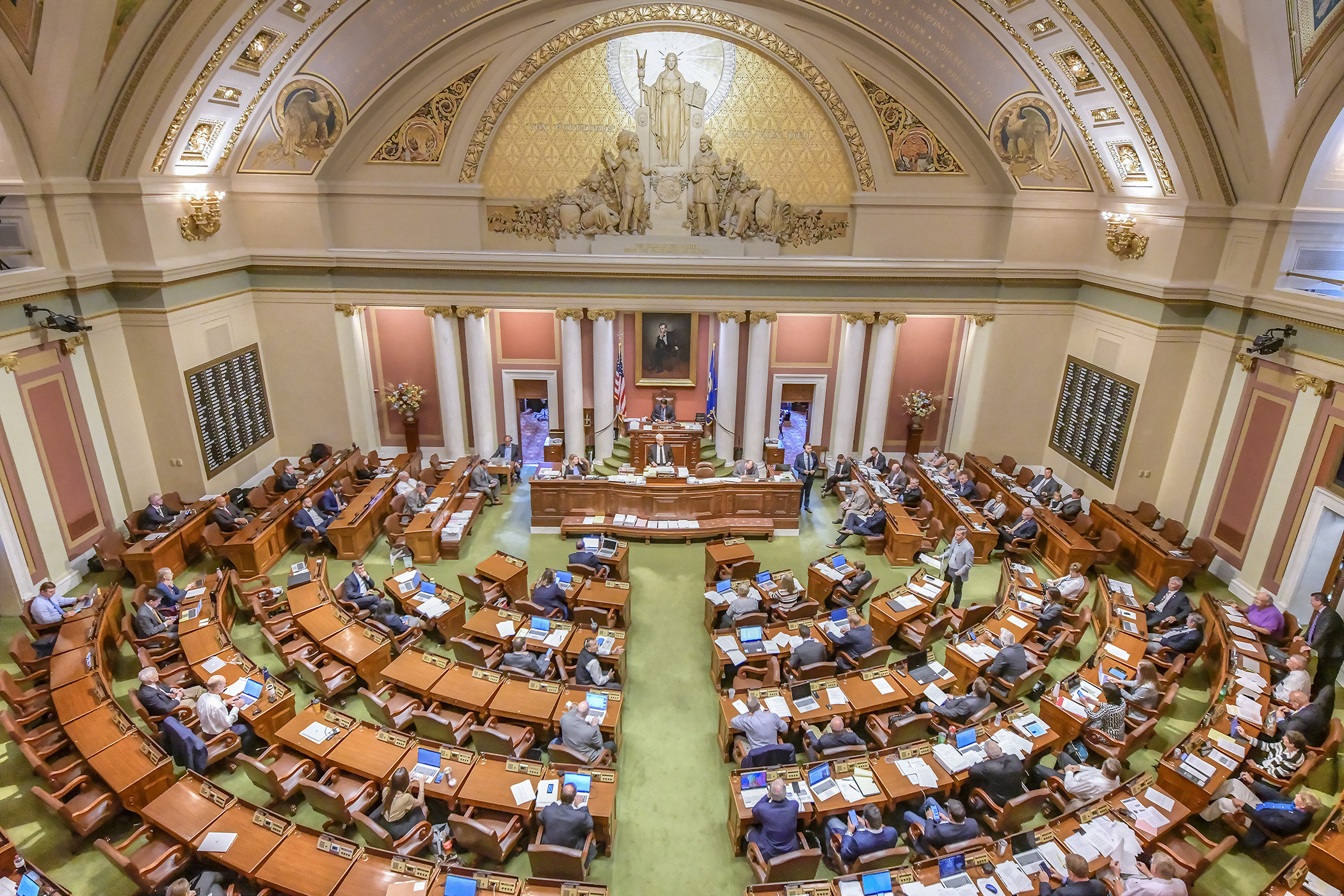 The House meets in session June 17. Photo by Andrew VonBank