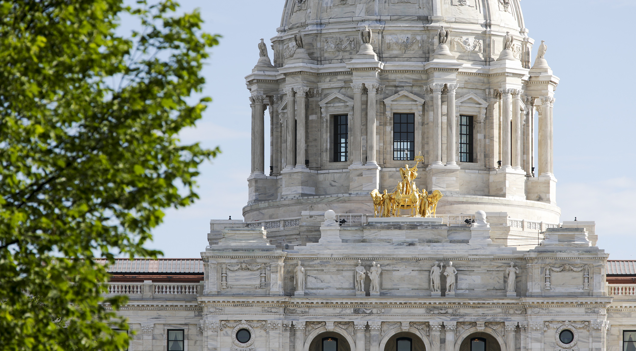 The Minnesota State Capitol pictured on June 30. Photo by Paul Battaglia