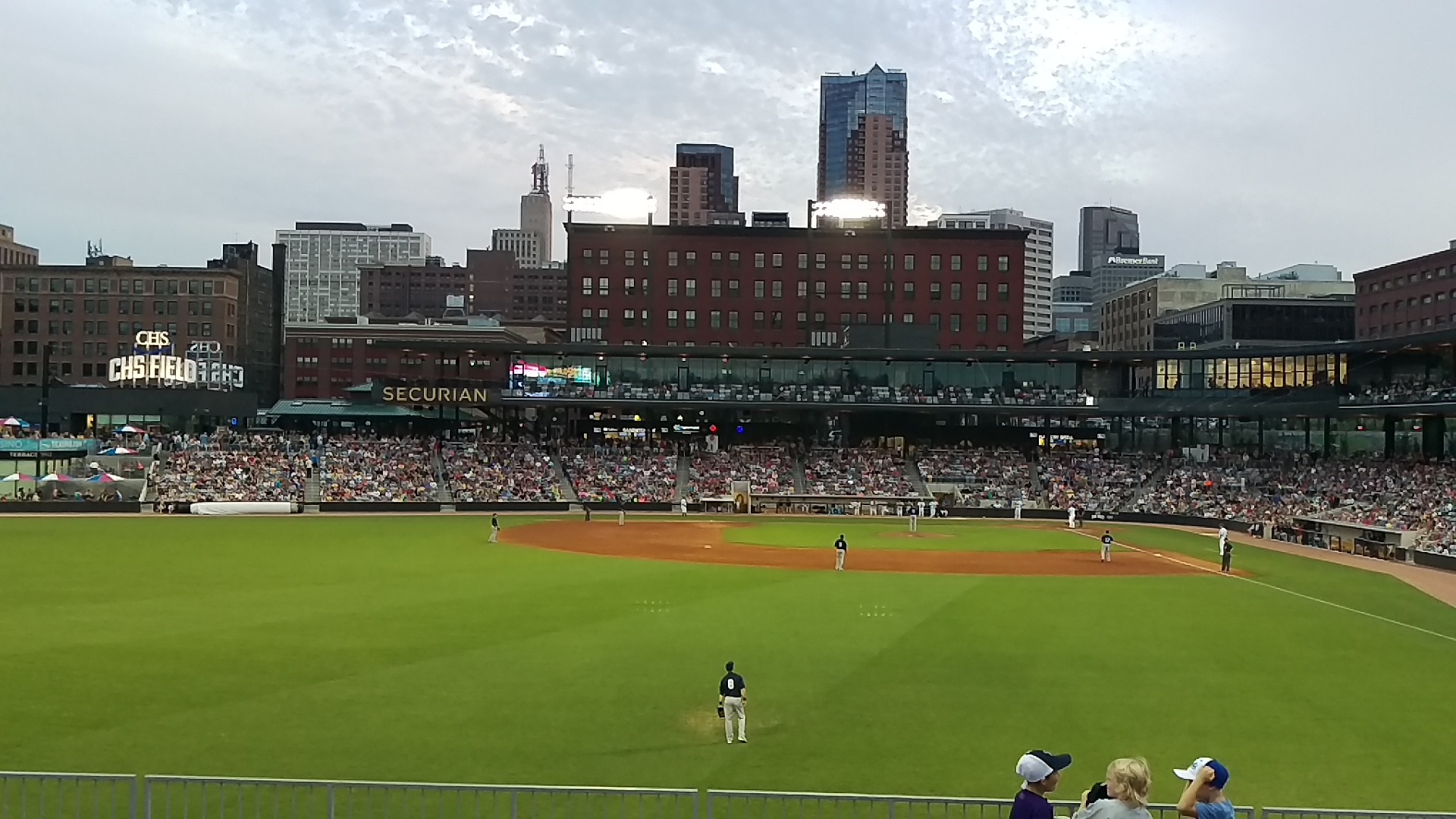 CHS Field, Home of the minor league baseball St. Paul Saints, in St. Paul. (Wikimedia Commons photo by Whollyatheist/CC BY-SA 4.0)