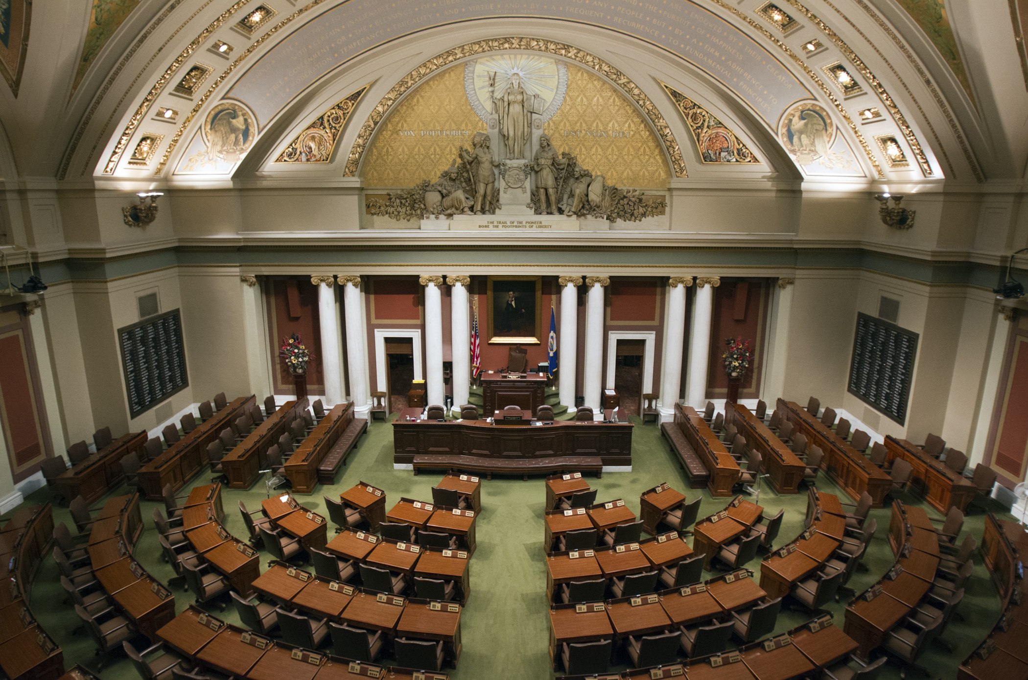 The House Chamber in the State Capitol. A House subcommittee on Tuesday discussed potential reforms to the legislative process. House Photography file photo