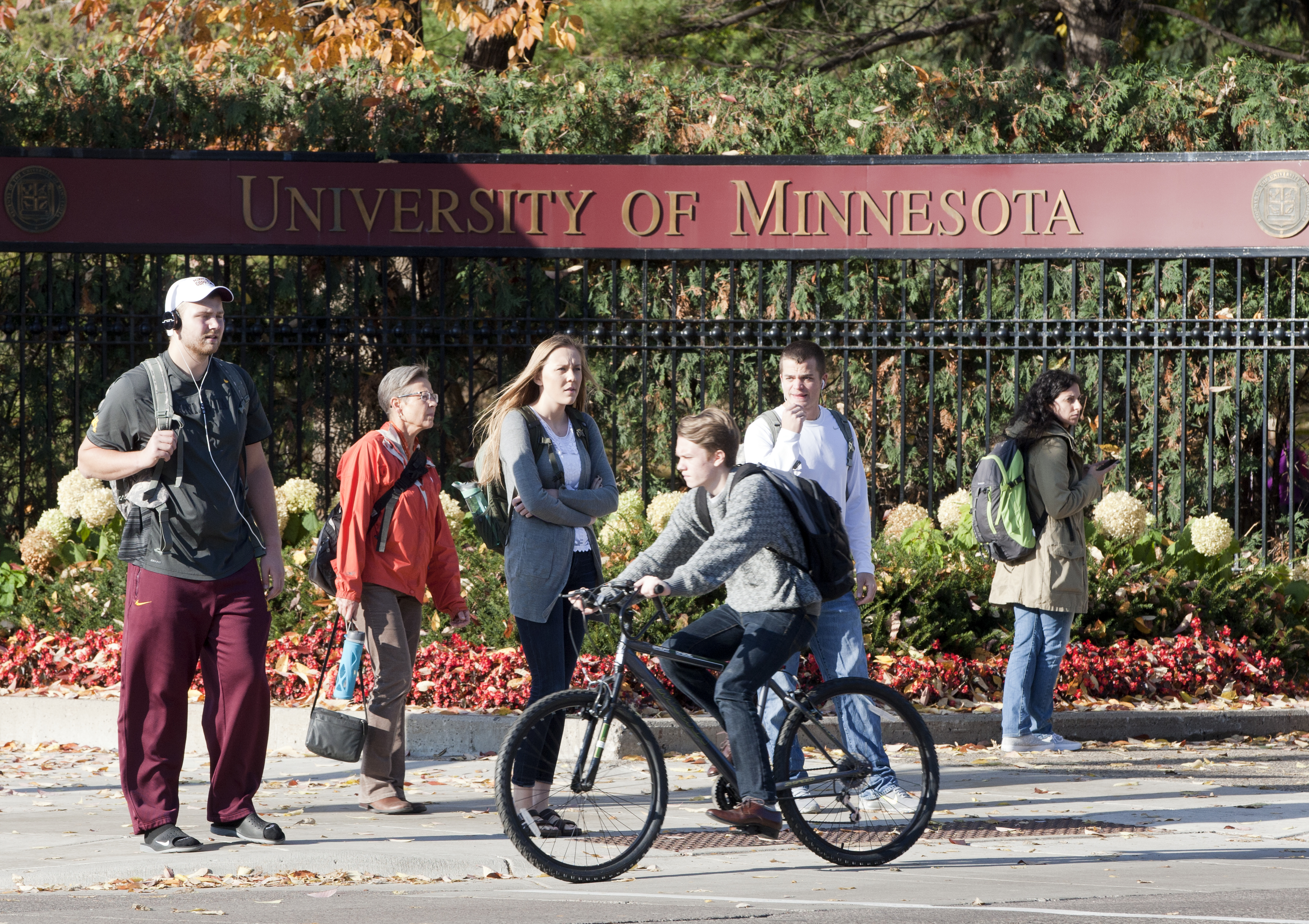 Students at the University of Minnesota's Minneapolis campus. HF1234, heard in the House Taxes Committee Tuesday, would change the state's student loan tax credit from nonrefundable to refundable. House Photography file photo
