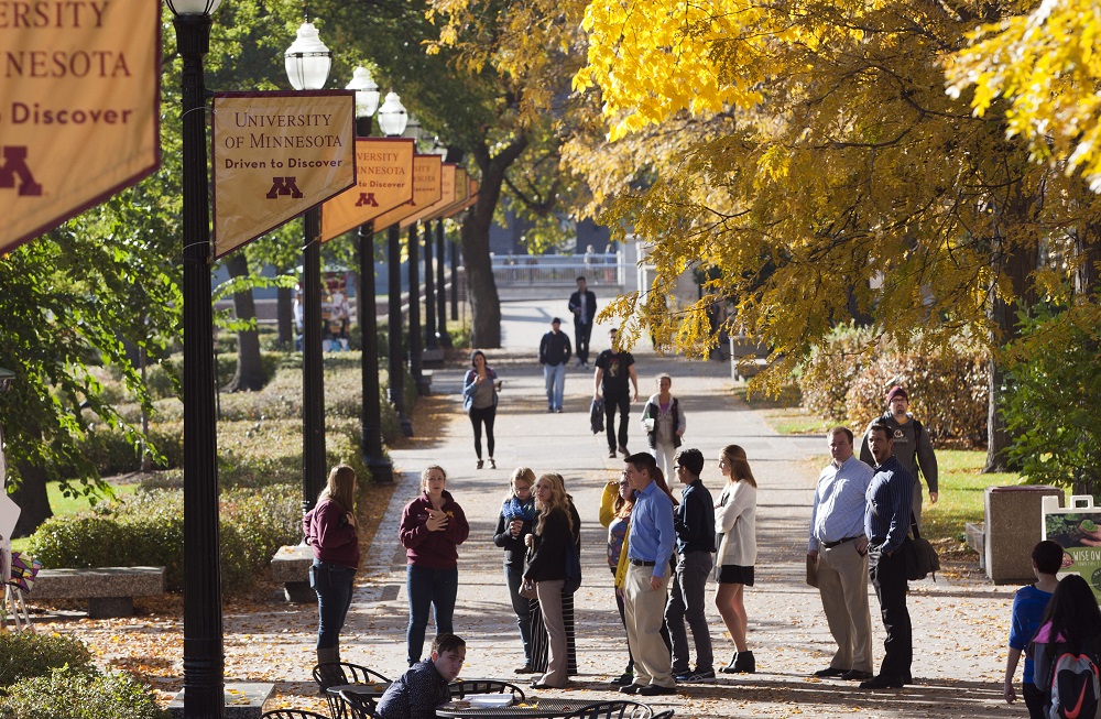 A view of the University of Minnesota's Minneapolis campus. House Photography file photo