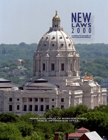 2000 New Laws Session Review - House Public Information Services Office