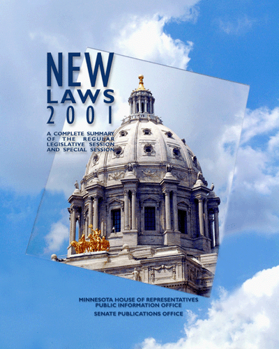 2001 New Laws Session Review - House Public Information Services Office